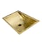 Nantucket Sinks 19.8 Inch 12.8 Inch Hand Hammered Brass Rectangle Undermount Bathroom Sink with Overflow TRB-OF - alternate 3